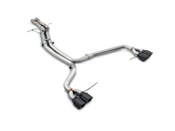 AWE Tuning - AWE Tuning Porsche Macan Touring Edition Exhaust System - Diamond Black 102mm Tips