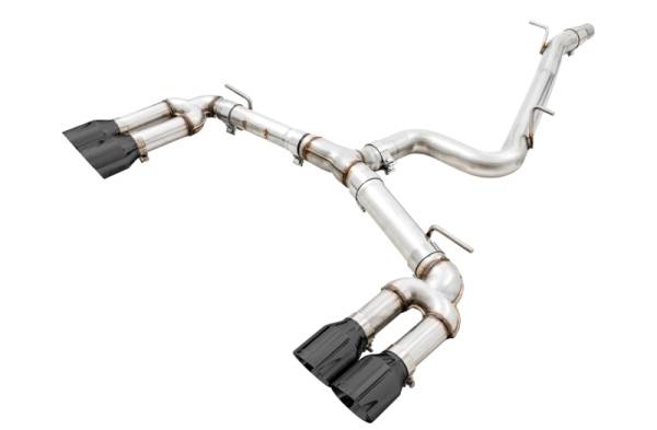 AWE Tuning - AWE Tuning Audi 8V S3 Track Edition Exhaust w/Diamond Black Tips 102mm