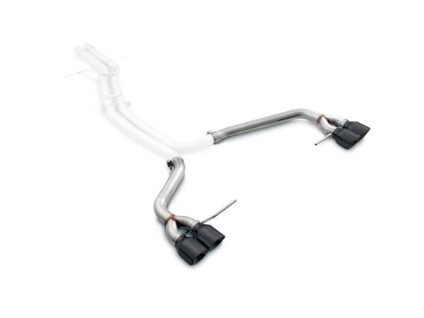 AWE Tuning - AWE Tuning Porsche Macan Track Edition Exhaust System - Diamond Black 102mm Tips