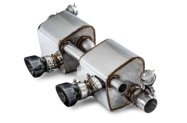 AWE Tuning - AWE Tuning Porsche 911 (991.2) Carrera / S SwitchPath Exhaust for PSE Cars - Diamond Black Tips