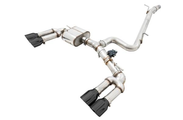 AWE Tuning - AWE Tuning Audi 8V S3 SwitchPath Exhaust w/Diamond Black Tips 102mm