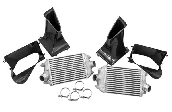 AWE Tuning - AWE Tuning Porsche 991 (991.2) Turbo/Turbo S Performance Intercooler Kit