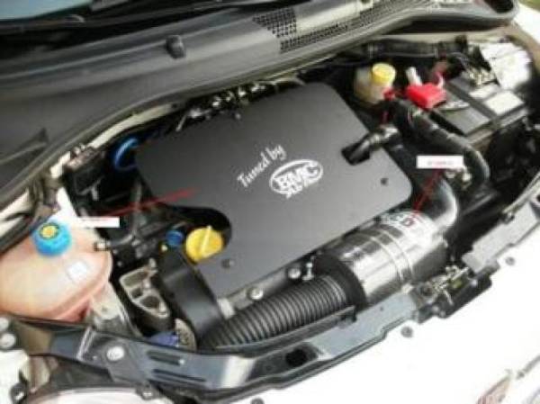 BMC - BMC 07+ Fiat 500 / Nuova 500 1.4L Carbon Dynamic Airbox Kit (Cover Not Included - PN ACCDASP-43C) - ACCDASP-43