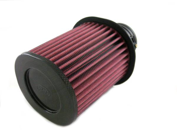 BMC - BMC 09-12 Audi R8 5.2L V10 Quattro / R-Tronic Cylindrical Carbon Racing Filter Induction System Kit - CRF605/08