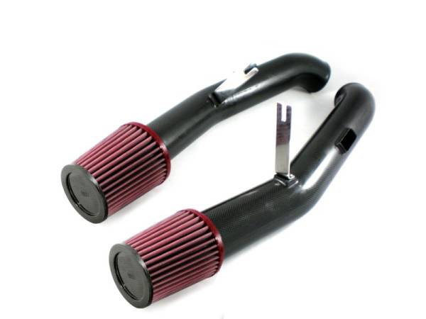 BMC - BMC 07-10 Nissan GT-R R35 Carbon Racing Filter Induction System Kit (w/Conical Filters) - CRF642/08