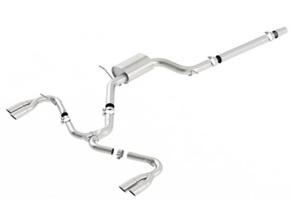 Borla - Borla 14-19 Seat Leon Cupra 2.0L AT/MT FWD 4DR Stainless Steel S-Type Catback Exhaust Brushed Tip