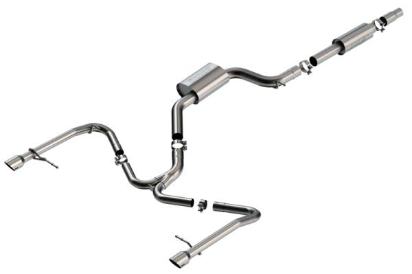 Borla - Borla 19-21 VW GLI 2.0L S-Type 3.5in x 5.5in Tip Cat-Back Exhaust