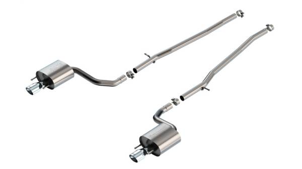 Borla - Borla 16-17 Lexus IS200T / 18-24 Lexus IS300 2.25in S Type Cat Back 4.25in Tip - Stainless Steel Tip