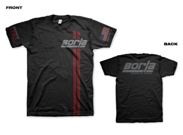 Borla - Borla Since 78 Stripe T-Shirt XL