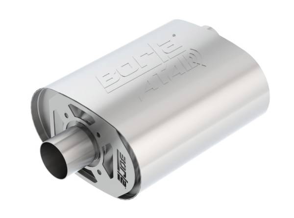 Borla - Borla CrateMuffler Ford 5.0L Coyote ATAK 2.5in Offset/Center 12in x 6in x 10.34in Muffler