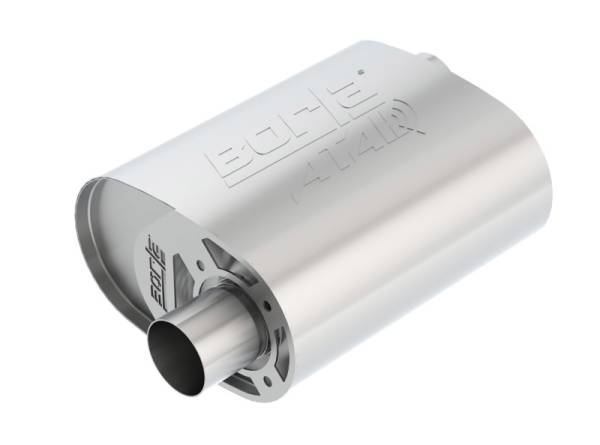 Borla - Borla Crate Muffler Ford 5.0L Coyote ATAK Inside Diameter 2.5in Offset/outlet