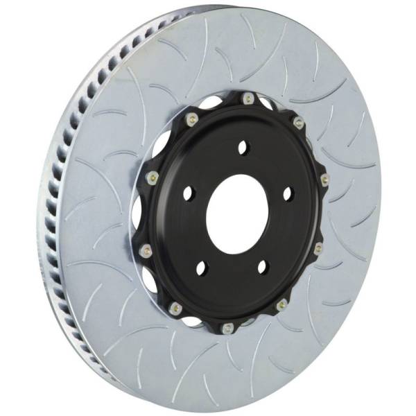 Brembo - Brembo 00-04 996 GT3 Cup Front 2-Piece Discs 350x34 2pc Rotor Slotted Type-3 - 103.8011A