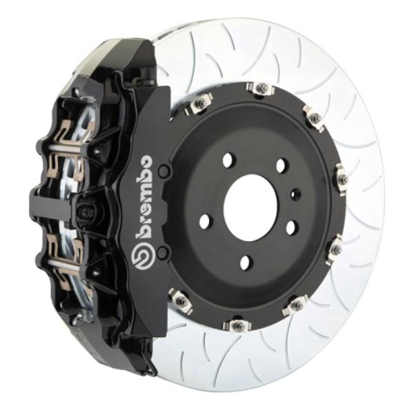 Brembo - Brembo 00-06 Suburban Front GT BBK 8 Piston Cast 380x34 2pc Rotor Slotted Type3-Black - 1G3.9001A1