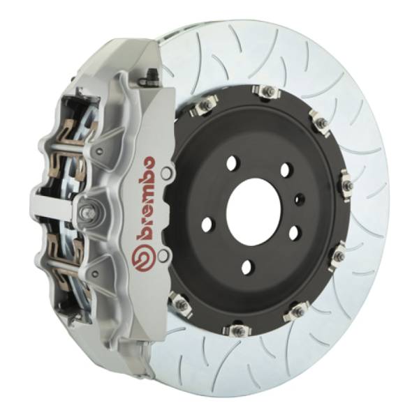 Brembo - Brembo 00-06 Suburban Front GT BBK 8 Piston Cast 380x34 2pc Rotor Slotted Type3-Silver - 1G3.9001A3