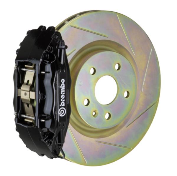 Brembo - Brembo 12-16 FR-S Front GT BBK 4 Piston Cast 2pc 326 x30 1pc Rotor Slotted Type1-Black - 1H5.6005A1