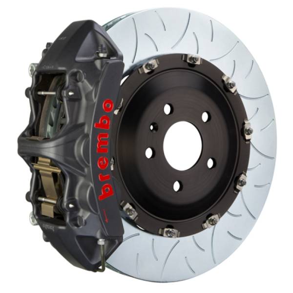 Brembo - Brembo 08-13 BMW M3/11-12 1M Front GTS BBK 6 Piston Cast 380x34 2pc Rotor Slotted Type3-Black HA - 1N3.9003AS