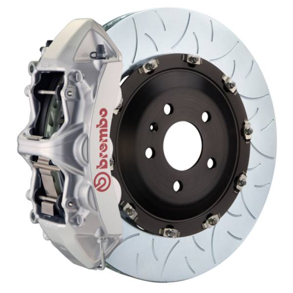 Brembo - Brembo 03-09 Range Rover Front GT BBK 6 Piston Cast 405x34 2pc Rotor Slotted Type-3-Silver - 1N3.9502A3