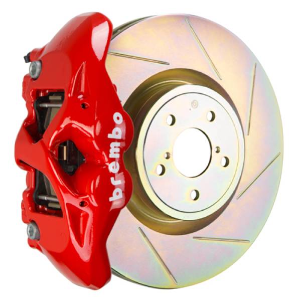 Brembo - Brembo 15-21 WRX (VA) Front GT BBK 4 Piston Cast 326 x30 1pc Rotor Slotted Type-1-Red - 1S5.6002A2