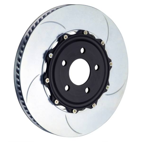 Brembo - Brembo 00-04 360 Challenge Rear 2-Piece Discs 328x28 2pc Rotor Slotted Type-5 - 202.6002A