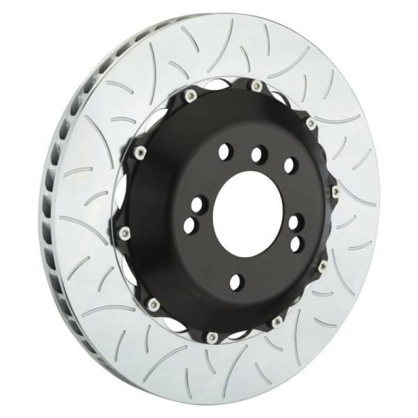 Brembo - Brembo 04 360 Challenge Stradale Rear 2-Piece Discs 350x34 2pc Rotor Slotted Type3 - 203.8005A