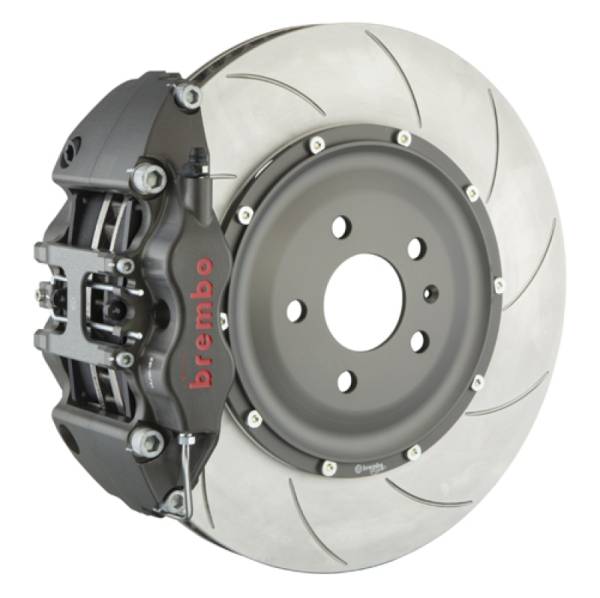 Brembo - Brembo 09-15 CTS-V PISTA Front Race BBK 4 Piston Billet 2pc380x34x6 5a 2pc Rotor T5-Clear HA - 3K2.9020A