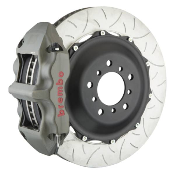 Brembo - Brembo 06-13 Corvette Z06 PISTA Fr Race BBK 6Pis Forged 380x35x53a 2pc Rotor T3-Clear HA - 3K2.9048A