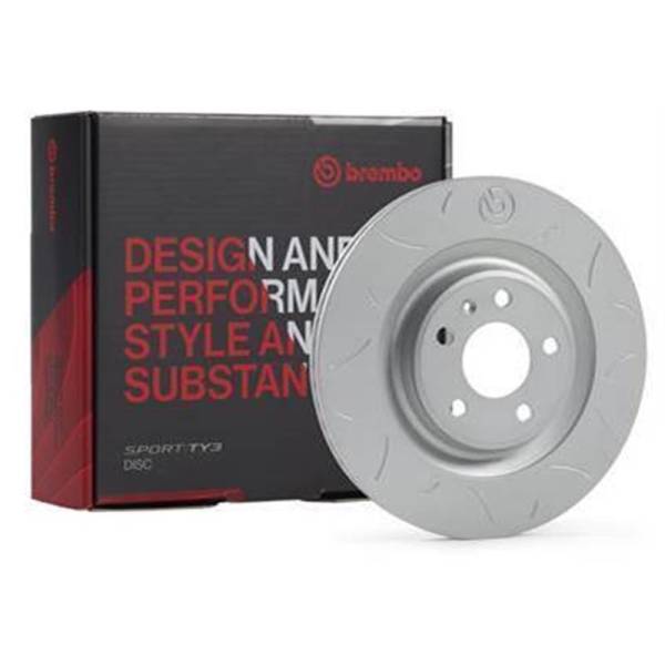 Brembo - Brembo 02-09 Nissan 350Z 3.5 Rear TY3 Sport Disc Rotor - 322X22 - 59.E114.18