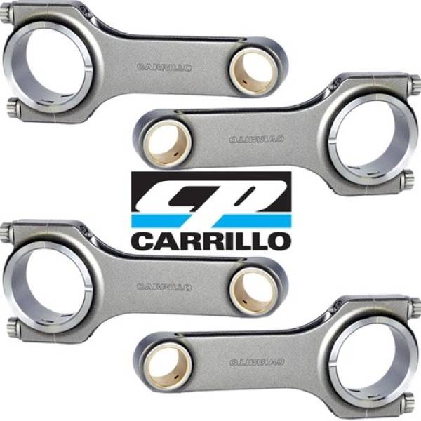 Carrillo - Carrillo Ford Ecoboost 2.3L Pro-H 3/8 CARR Bolt Connecting Rods (Set of 4) SCR10228-4