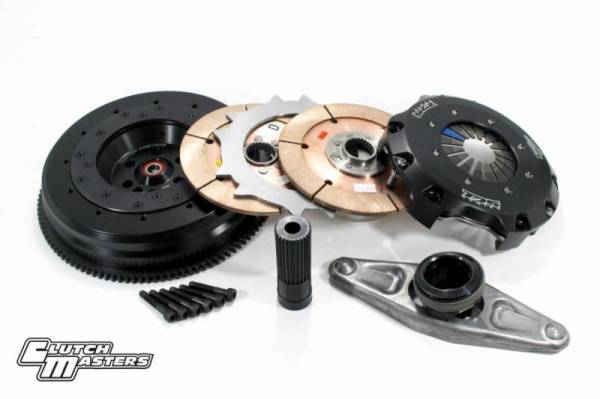 Clutch Masters - Clutch Masters 11-15 BMW 335 3.0L N55 Twin-Disc (Race) Clutch Kit w/ Aluminum Flywheel