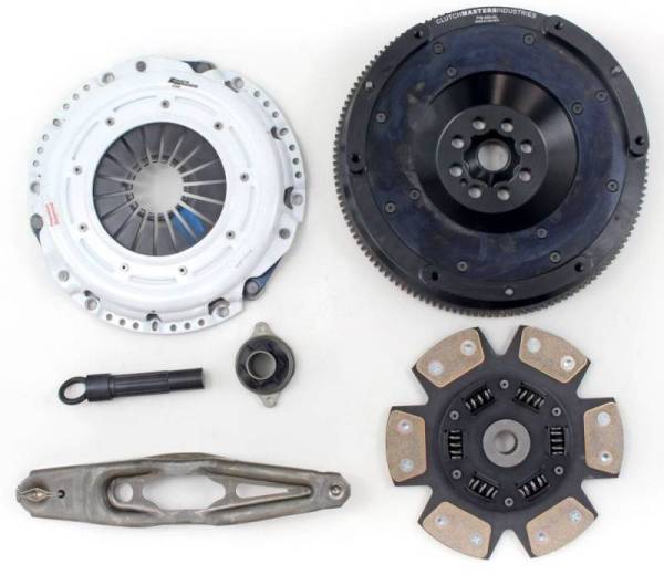 Clutch Masters - Clutch Masters 14-19 Mini Cooper 1.5L Turbo FX400 6-Puck Clutch Kit w/ Aluminum Flywheel