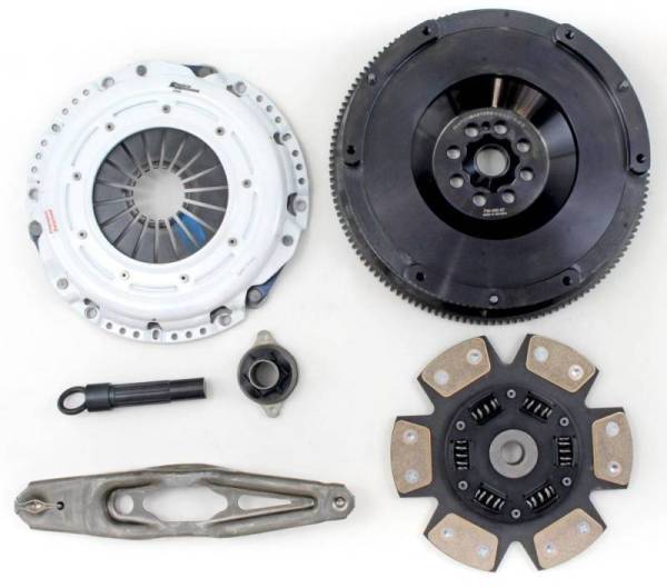 Clutch Masters - Clutch Masters 14-19 Mini Cooper 1.5L Turbo FX400 6-Puck Clutch Kit w/ Steel Flywheel