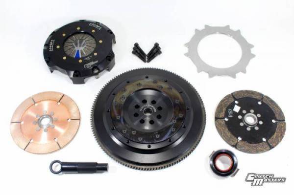 Clutch Masters - Clutch Masters 17-18 Honda Civic 1.5L Turbo (EX/Si) Race/Street Twin-Disc Clutch Kit w/Alum Flywheel