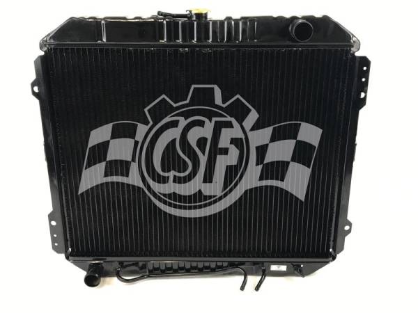 CSF - CSF 88-91 Isuzu Trooper 2.6L OEM Plastic Radiator - 2027