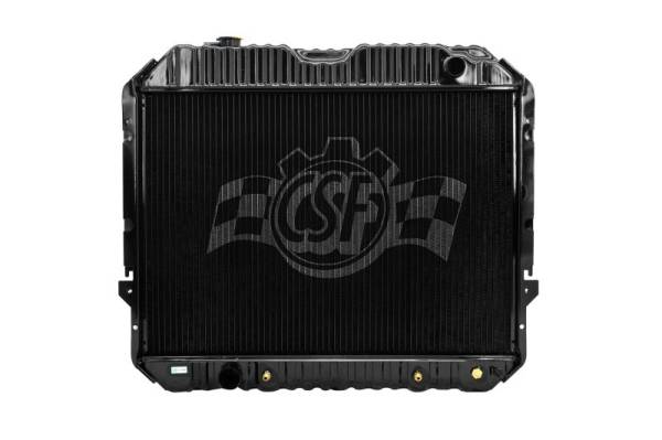 CSF - CSF 78 Ford E-100 Econoline 7.5L OEM Plastic Radiator - 2278