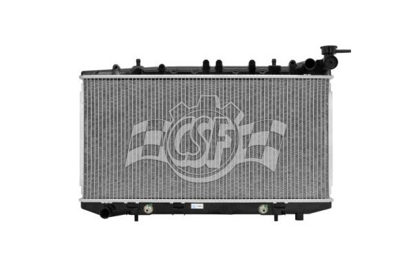 CSF - CSF 95-98 Nissan 200SX 1.6L OEM Plastic Radiator - 2458