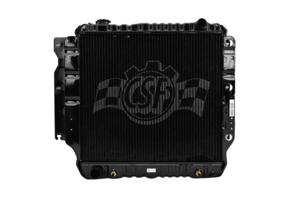 CSF - CSF 87-02 Jeep Wrangler 2.5L OEM Plastic Radiator - 2576