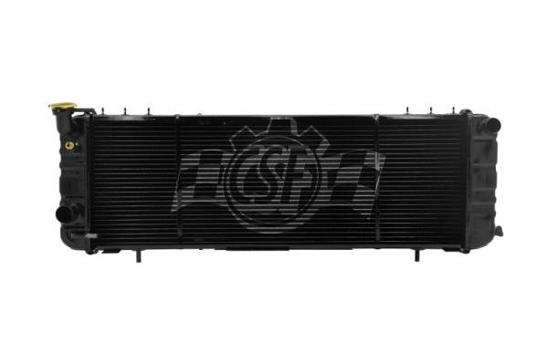 CSF - CSF 98-00 Jeep Cherokee 2.5L OEM Plastic Radiator - 2670