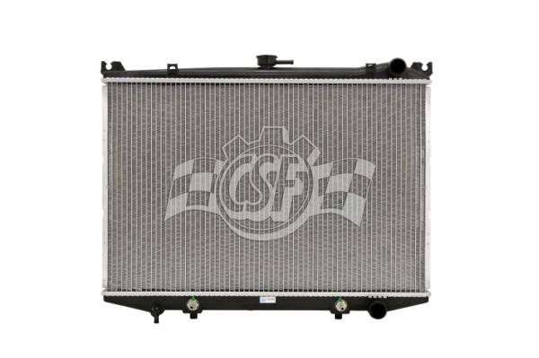 CSF - CSF 86-94 Nissan D21 2.4L OEM Plastic Radiator - 2813