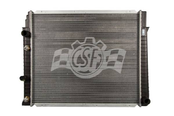 CSF - CSF 92-94 Volvo 940 2.3L OEM Plastic Radiator - 2824