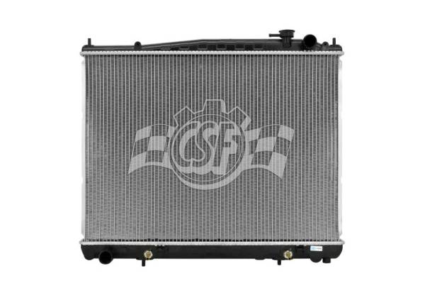 CSF - CSF 01-04 Nissan Pathfinder 3.5L OEM Plastic Radiator - 2833