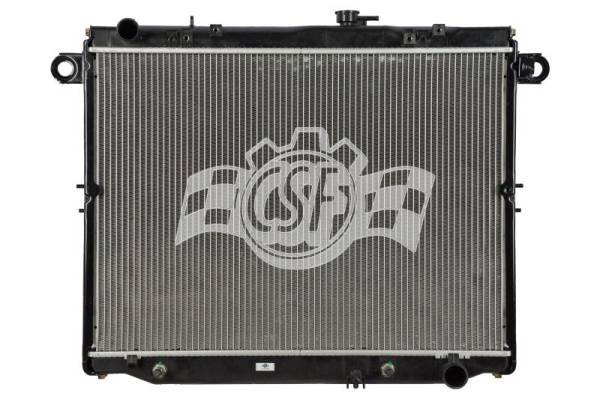 CSF - CSF 98-07 Toyota Land Cruiser 4.7L OEM Plastic Radiator - 3006