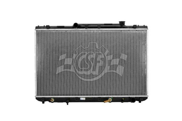 CSF - CSF 92-96 Toyota Camry 2.2L OEM Plastic Radiator - 3087