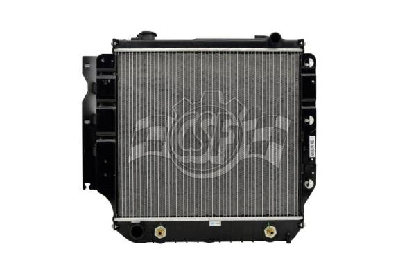 CSF - CSF 03-06 Jeep Wrangler 2.4L OEM Plastic Radiator - 3244