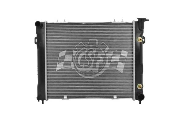 CSF - CSF 93-98 Jeep Grand Cherokee 5.2L OEM Plastic Radiator - 3249