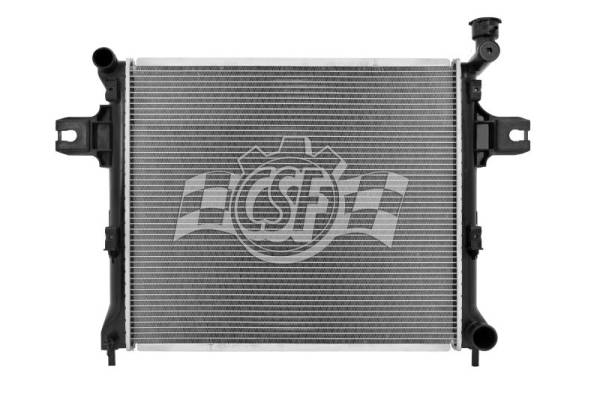 CSF - CSF 07-10 Jeep Commander 3.7L OEM Plastic Radiator - 3292