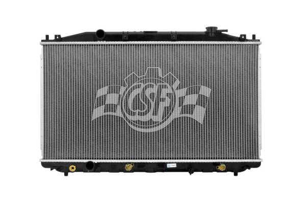 CSF - CSF 08-12 Honda Accord 2.4L OEM Plastic Radiator - 3368