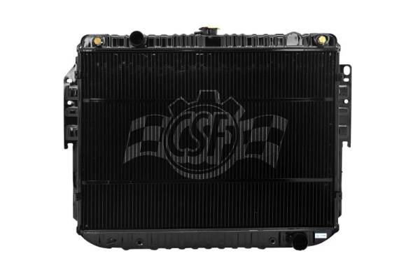 CSF - CSF 88-94 Dodge B150 3.9L OEM Plastic Radiator - 3392