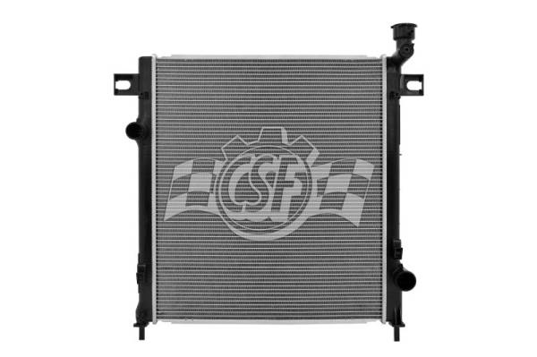 CSF - CSF 07-11 Dodge Nitro 3.7L OEM Plastic Radiator - 3419