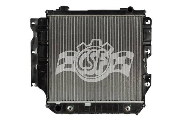 CSF - CSF 05-06 Jeep Wrangler 2.4L OEM Plastic Radiator - 3426