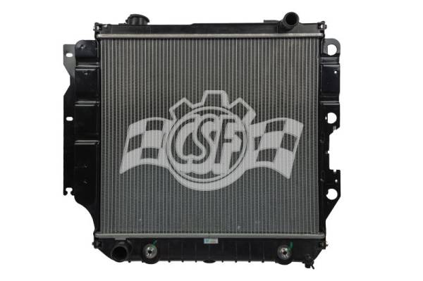 CSF - CSF 05-06 Jeep Wrangler 2.4L OEM Plastic Radiator - 3465